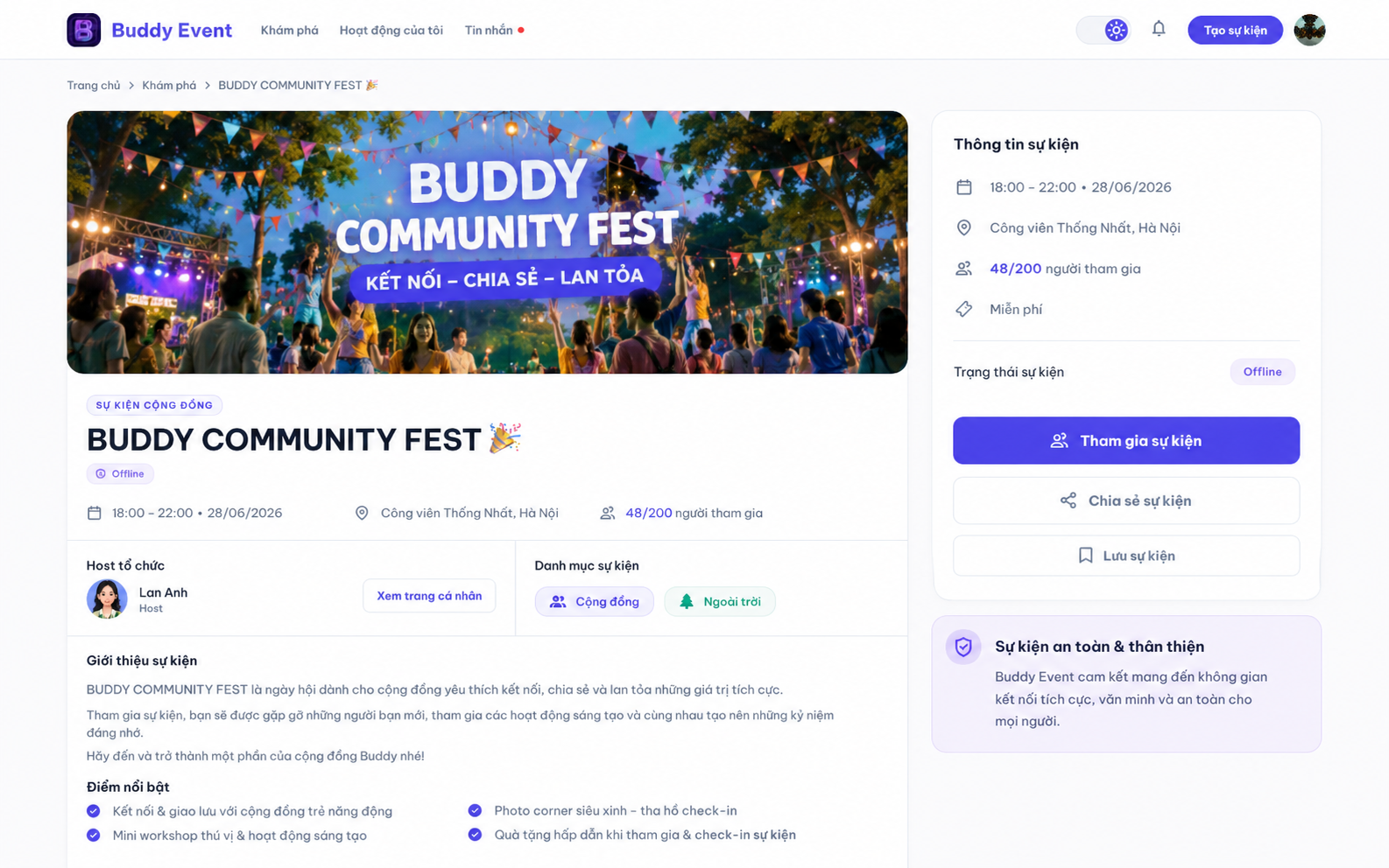 Dashboard Web View