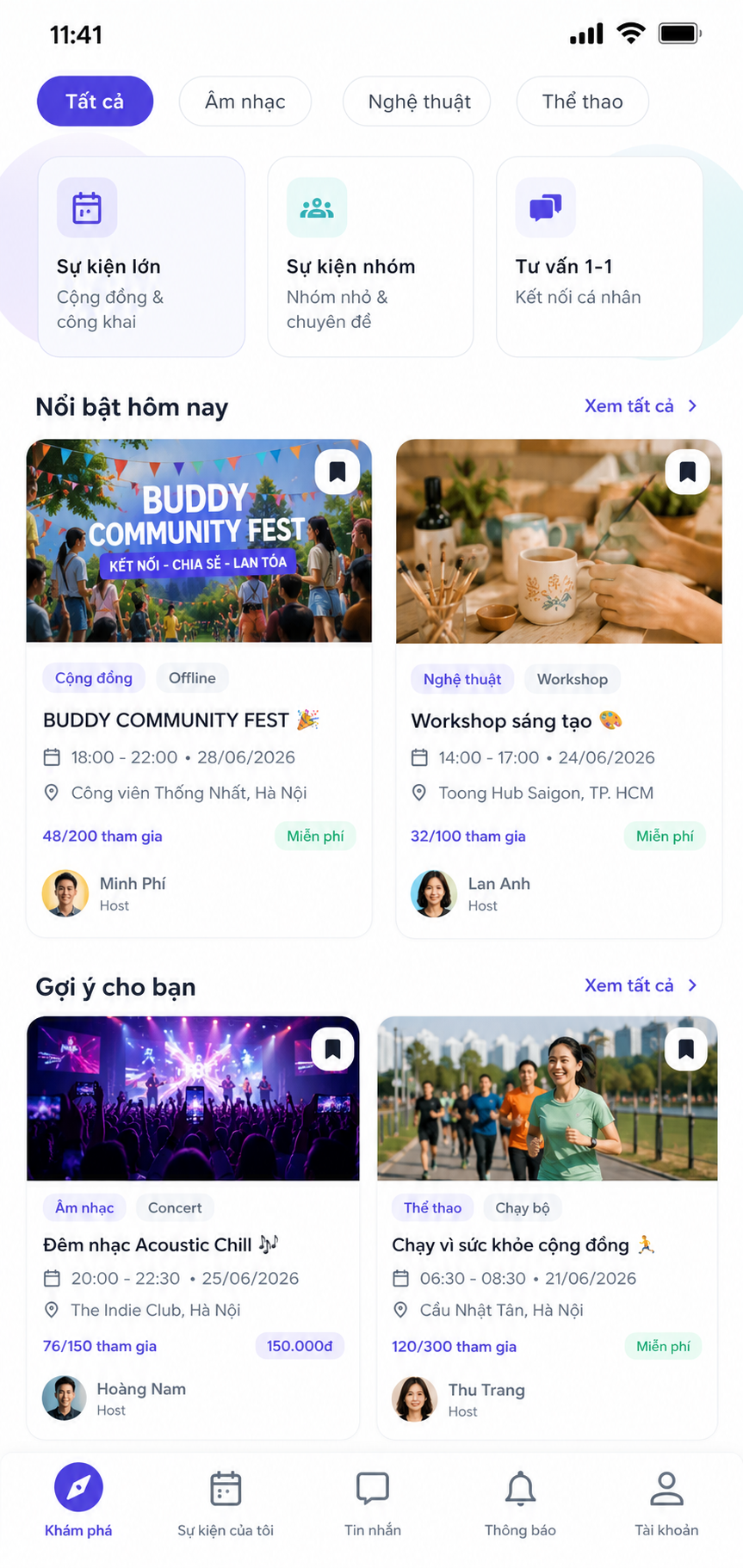 Mobile App View
