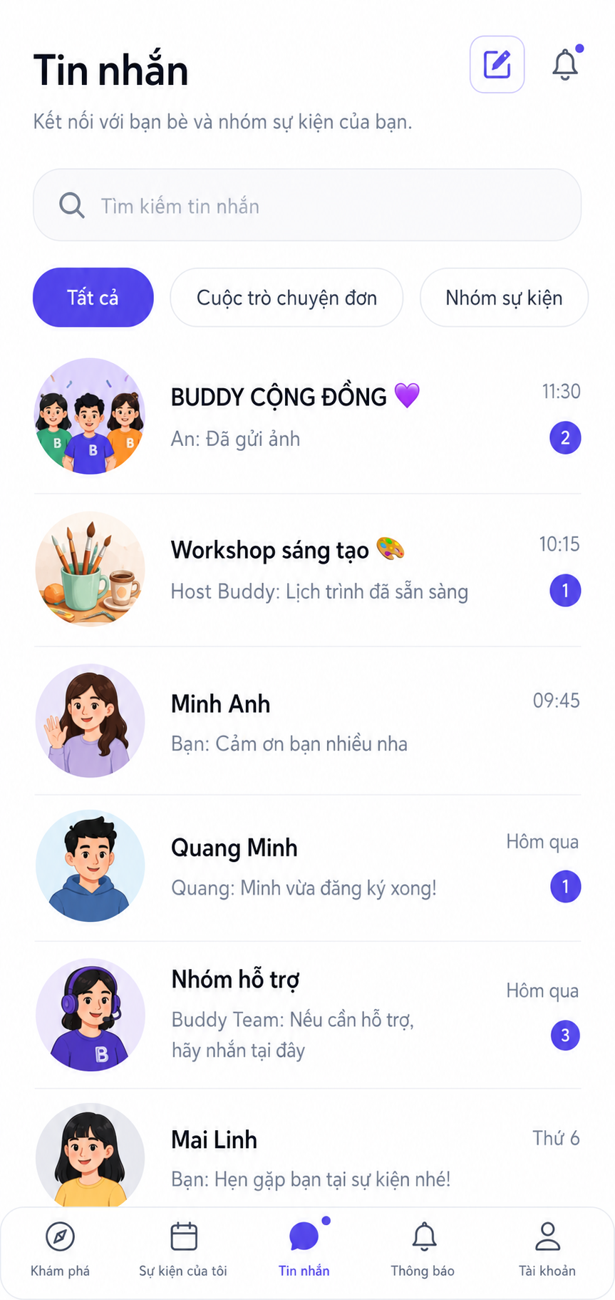 Mobile App View